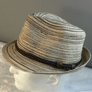 Kooringal Indigo Ladies Summer Fedora Size 57 Cm. One Size Fits Most Polyester